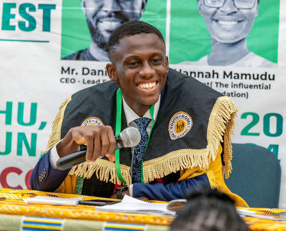 Rt. Hon. Adam Salifu Suhuyini – Speaker-Youth Model Parliament -YMP